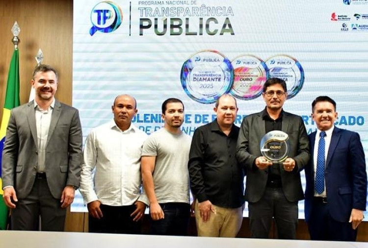 Câmara Municipal de Araputanga conquista, pela primeira vez, o Selo Ouro de Transparência Pública 2025